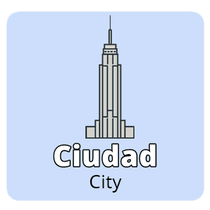 spanish city vocabulary