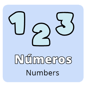 numbers spanish