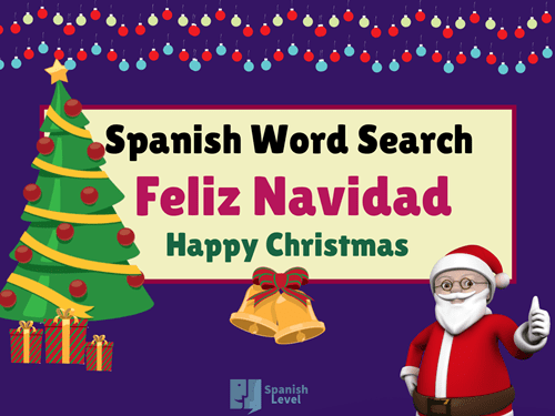 Spanish Christmas Word Search