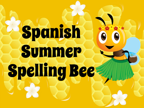 Spanish Summer Spelling Bee