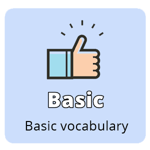 Basic vocabulary in Spanish