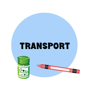 Spanish Coloring Worksheets about Transport