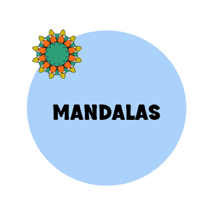 Spanish Coloring Pages of Mandalas