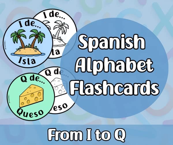 Spanish Alphabet Flashcards PDF 2